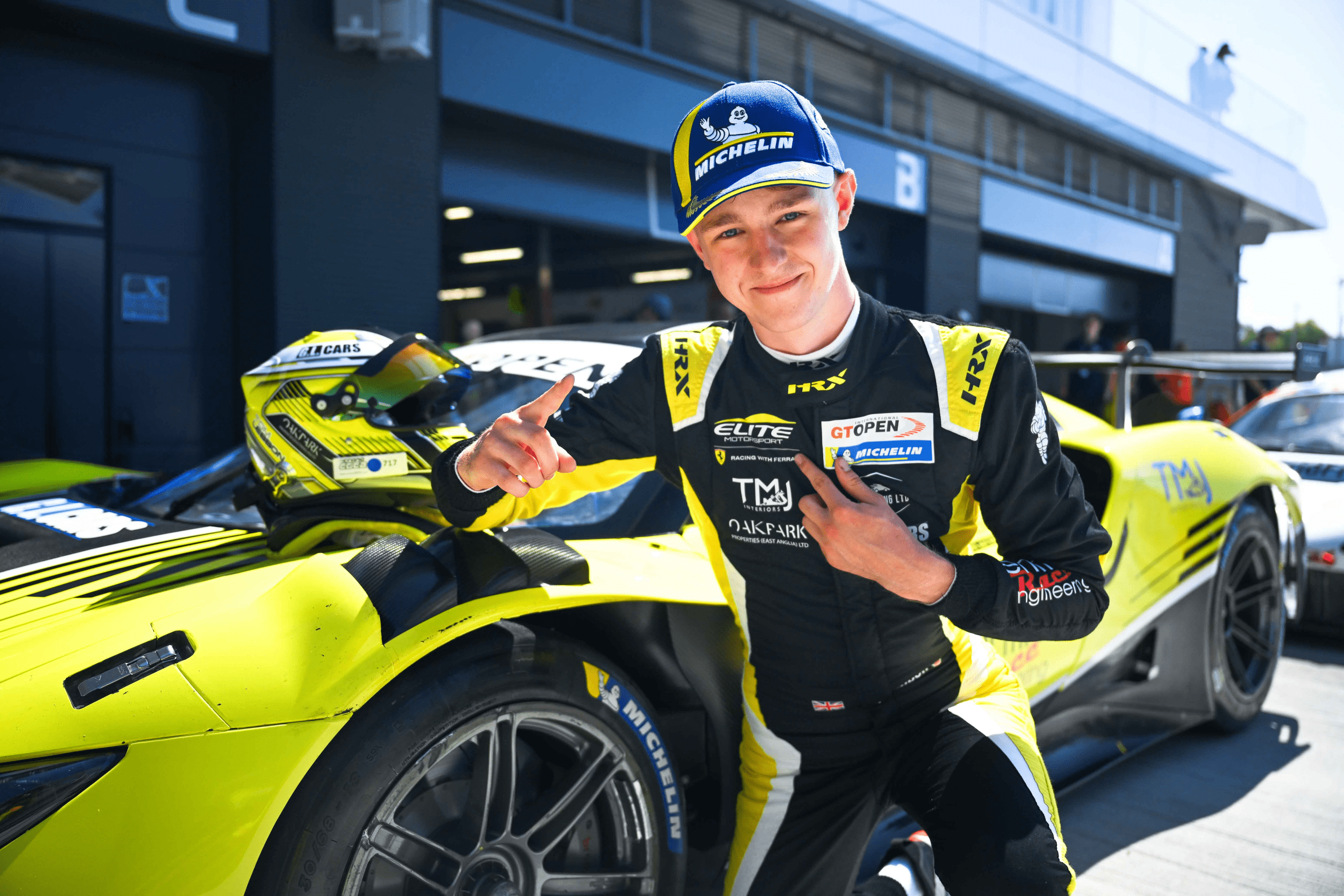 Tom Lebbon conquista pole inédita para a Elite Motorsport com Ferrari no calor de Hungaroring