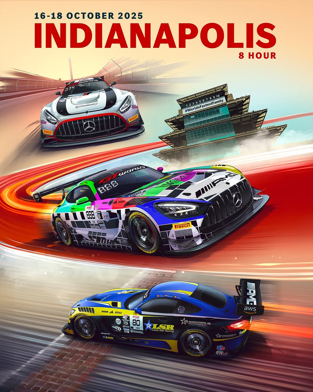 Let’s make this @indy8hour one to remember. 🤩 🎨 @andrewmytro