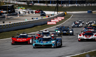 Blomqvist mantém liderança na primeira hora do Motul Petit Le Mans; acidente múltiplo marca início da corrida na classe GTD
