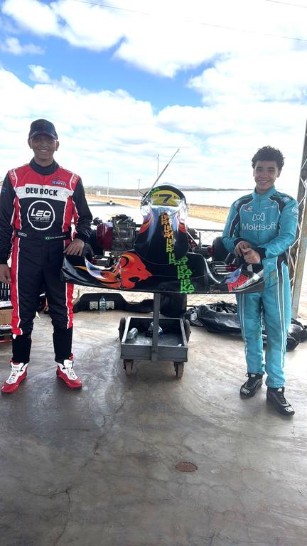 Davi Medeiros e João Magalhães (Arquivo Zacspeed)