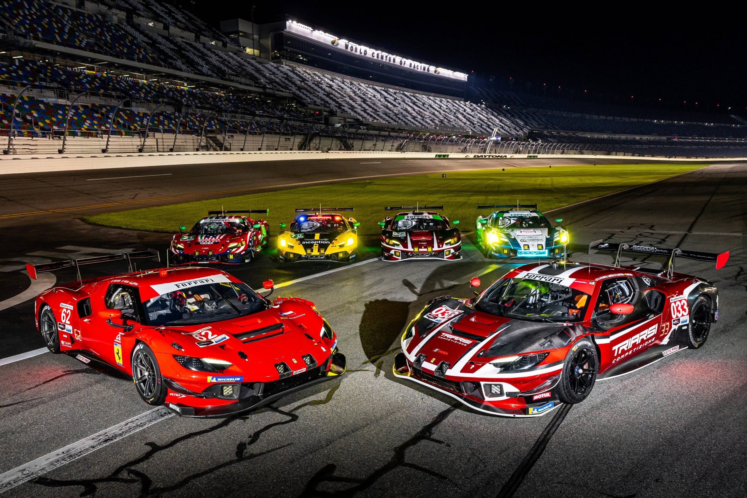 A Ferrari chega à 64ª edição das 24 Horas de Daytona, que acontece neste fim de semana no Daytona International Speedway,