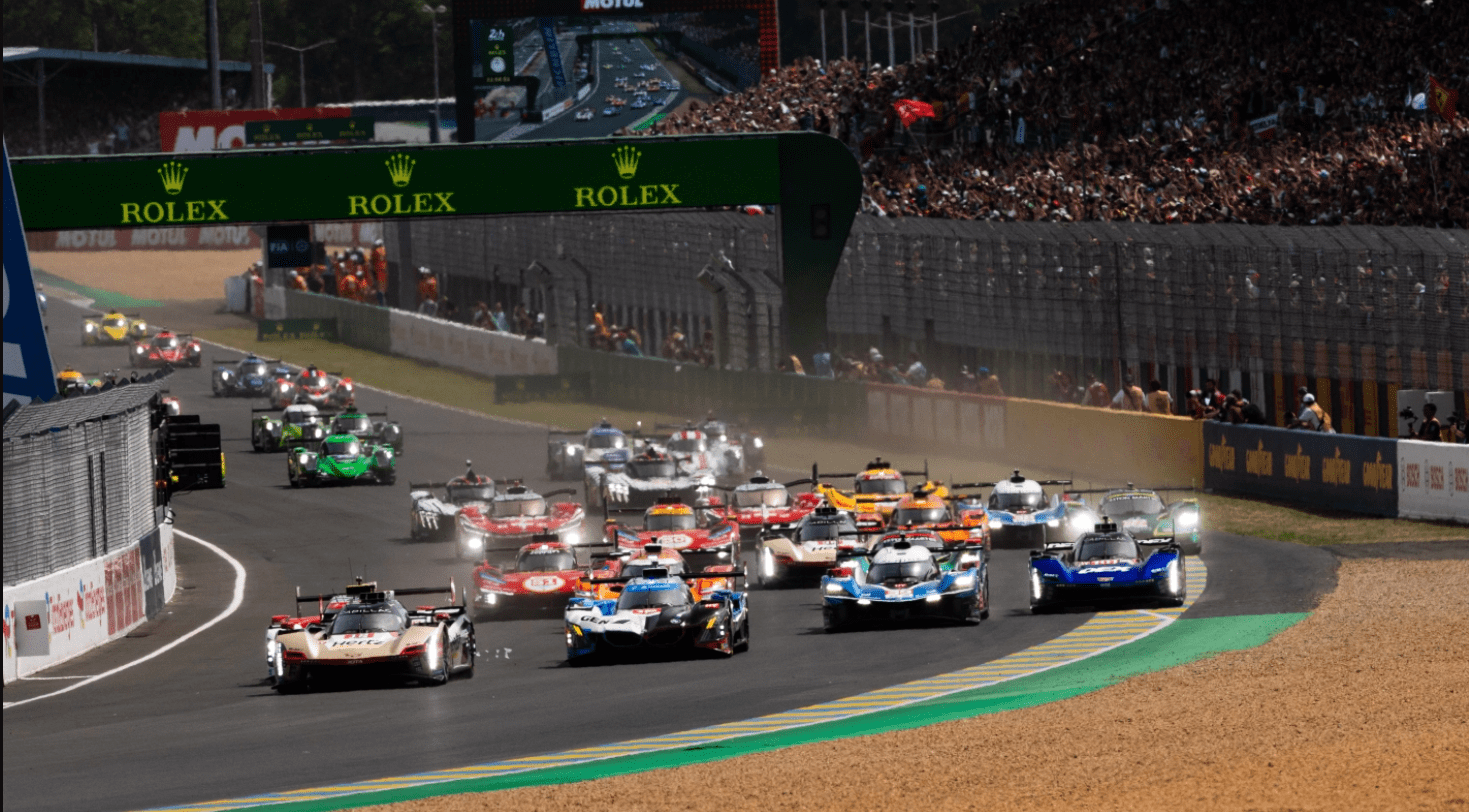 Toyota lidera a Hypercar após quatro horas de Le Mans, enquanto Porsche assume a ponta da LMGT3 e Duqueine comanda a LMP2 em uma corrida marcada pelo equilíbrio.